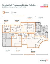 2800 E State Highway 114, Trophy Club, TX à louer Plan d’étage- Image 1 de 2