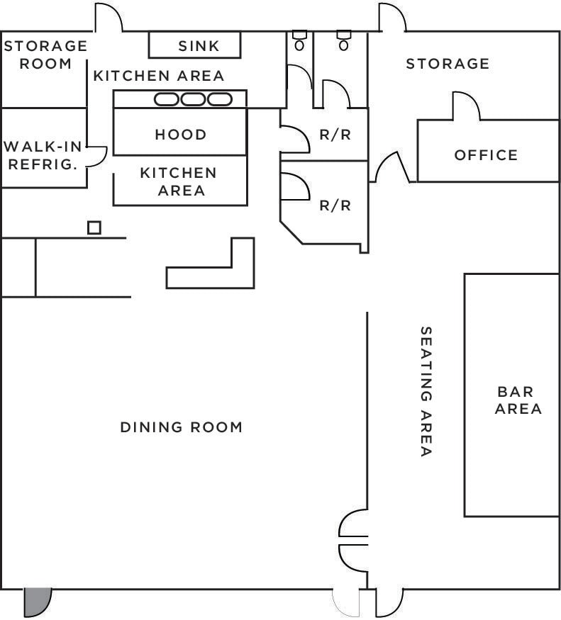 8499 Old Redwood Hwy, Windsor, CA à louer Plan d’étage- Image 1 de 12