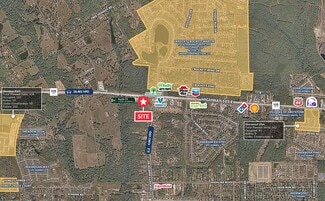 Plus de détails pour Highway 105 & Crockett Martin Rd, Conroe, TX - Terrain à louer
