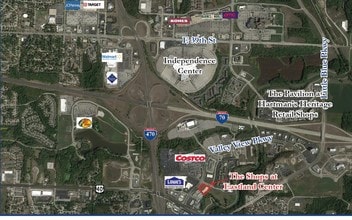 18931 E Valley View Pky, Independence, MO - AERIAL  map view