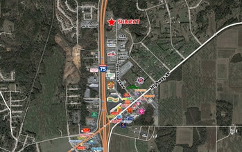147 Peachtree Pky, Byron, GA - Aerial map view