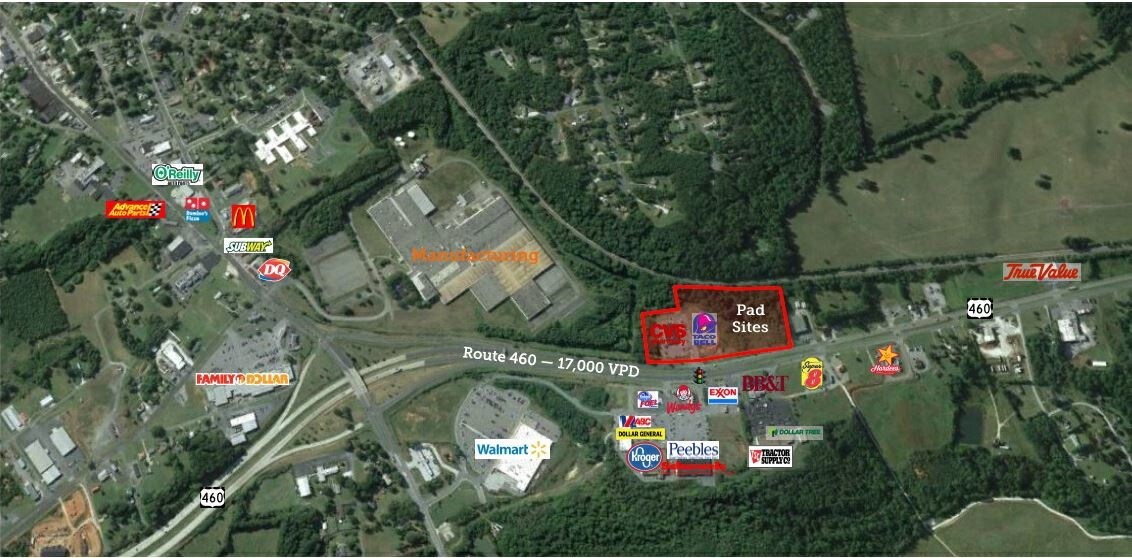 Route 460, Appomattox, VA à vendre Autre- Image 1 de 2