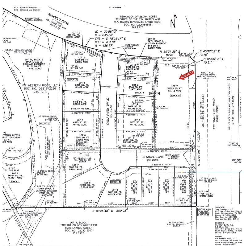 7405 Precinct Line, North Richland Hills, TX à vendre Photo du bâtiment- Image 1 de 3