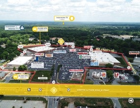 100 Spalding Square, Griffin, GA - AERIAL  map view - Image1