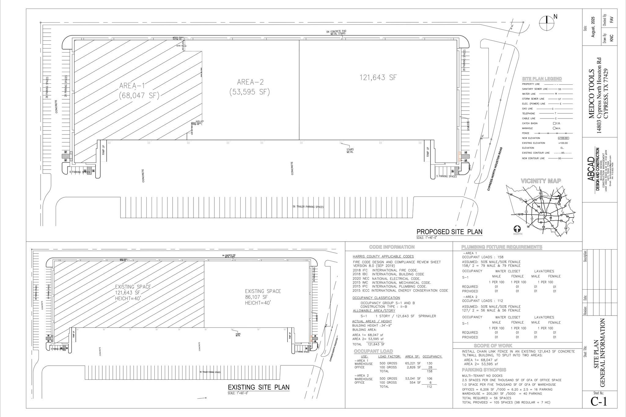 14803 Cypress N Houston Rd, Cypress, TX for lease Site Plan- Image 1 of 1