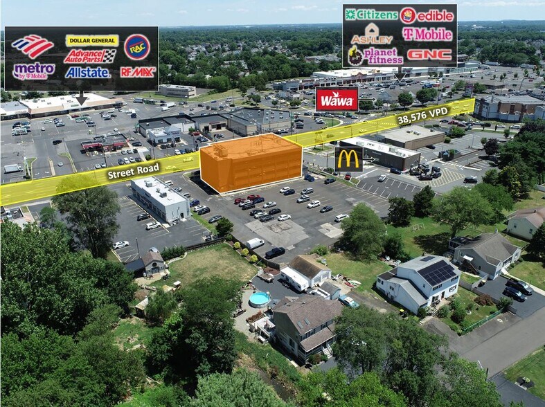 1950 Street Rd, Bensalem, PA à louer - Aérien - Image 3 de 12
