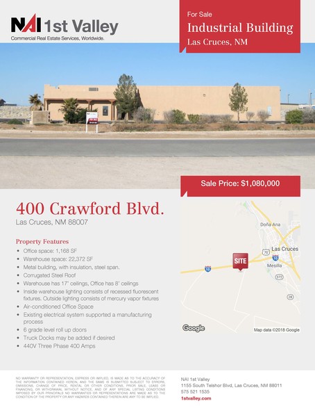 400 Crawford Blvd, Las Cruces, NM à vendre - Autre - Image 1 de 1