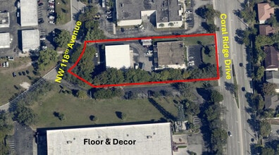 3500 Coral Ridge Dr, Coral Springs, FL - Aerial  map view