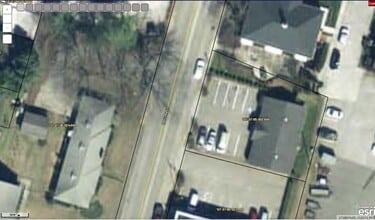 321 Bacon St, Edgefield, SC - AERIAL  map view