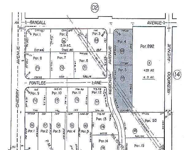 14637 Randall Ave, Fontana, CA for sale - Plat Map - Image 3 of 4