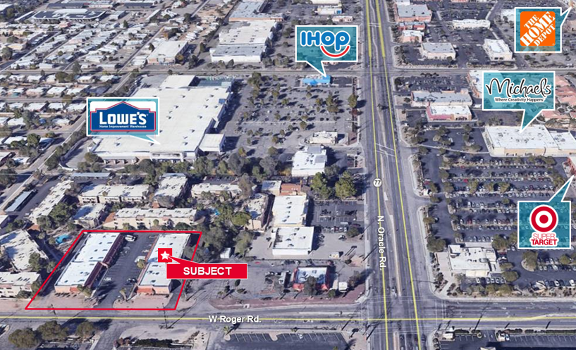 460-470 W Roger Rd, Tucson, AZ for sale - Building Photo - Image 1 of 1