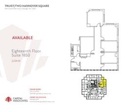 434 Fayetteville St, Raleigh, NC à louer Plan d’étage- Image 1 de 1