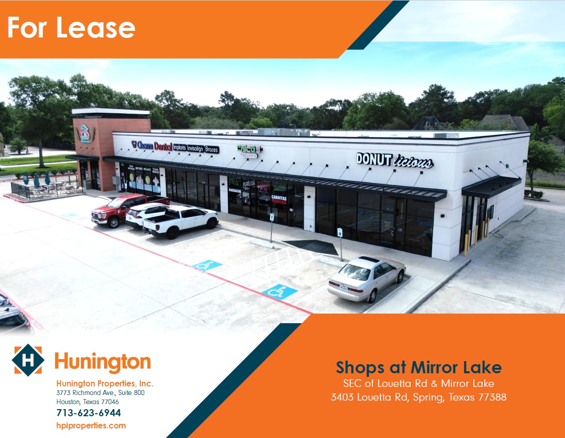 SEC Louetta Rd At Mirror Lake Rd, Spring, TX for lease Building Photo- Image 1 of 2