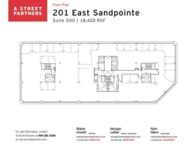 200 E Sandpointe Ave, Santa Ana, CA for lease Site Plan- Image 1 of 1