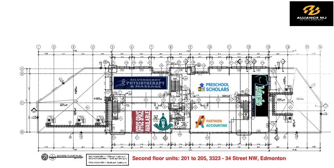 3323 34th St NW, Edmonton, AB for lease Site Plan- Image 1 of 3