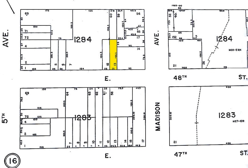 19 E 48th St, New York, NY à vendre - Plan cadastral - Image 2 de 4