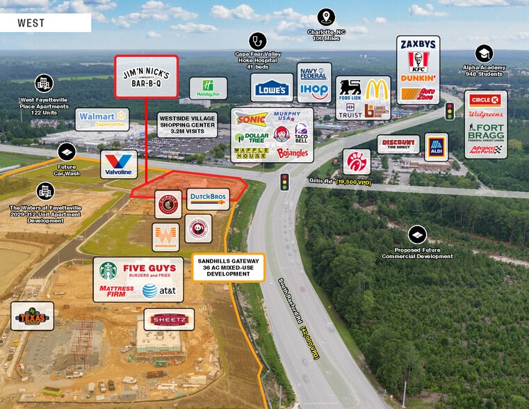 7595 Raeford rd, Fayetteville, NC for sale - Building Photo - Image 3 of 5