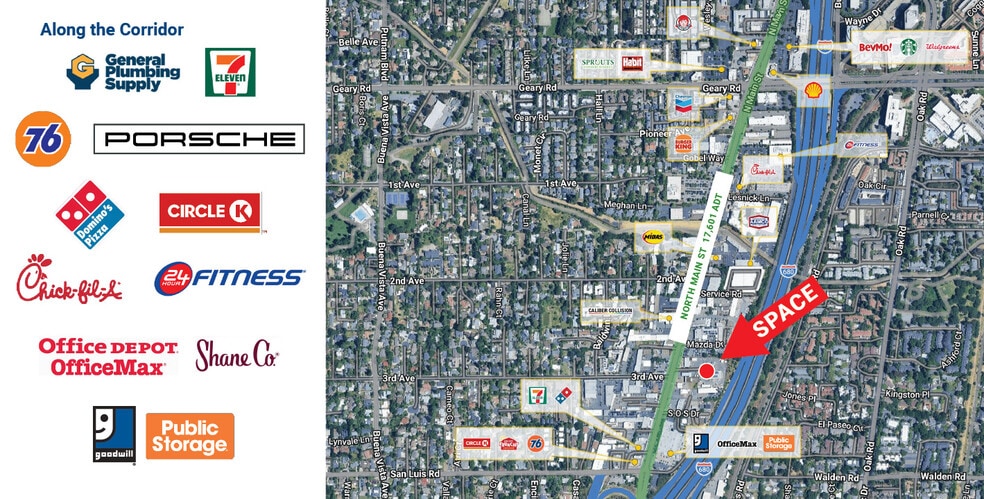 2560 N Main St, Walnut Creek, CA for lease - Building Photo - Image 2 of 11