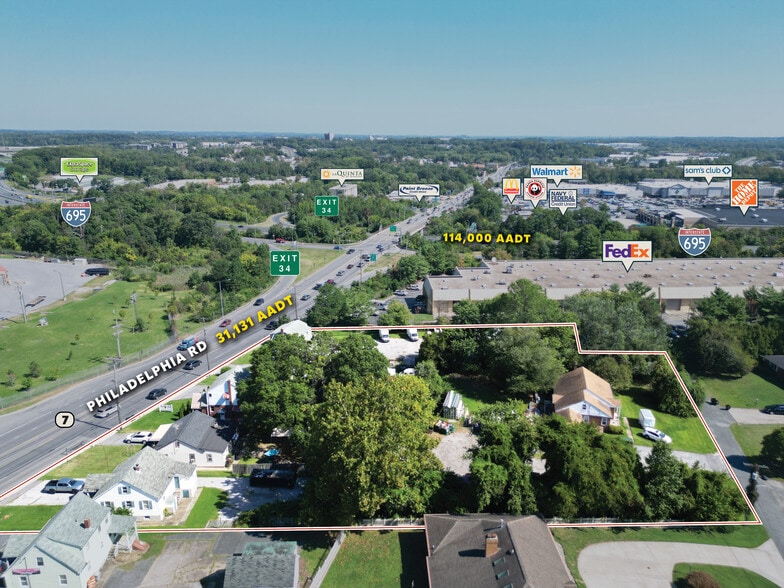 8621 - 8629 Philadelphia Rd, Rosedale, MD for lease - Building Photo - Image 2 of 6