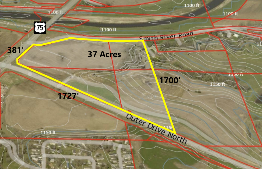 Outer Dr N & U.S. 75 Business, Sioux City, IA à vendre - Photo principale - Image 1 de 1