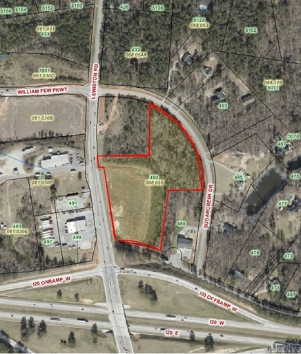 450 Lewiston Rd, Grovetown, GA for sale - Site Plan - Image 1 of 1