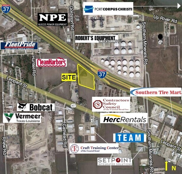 IH-37, 6.312 Acres, Corpus Christi, TX à vendre - Aérien - Image 2 de 2