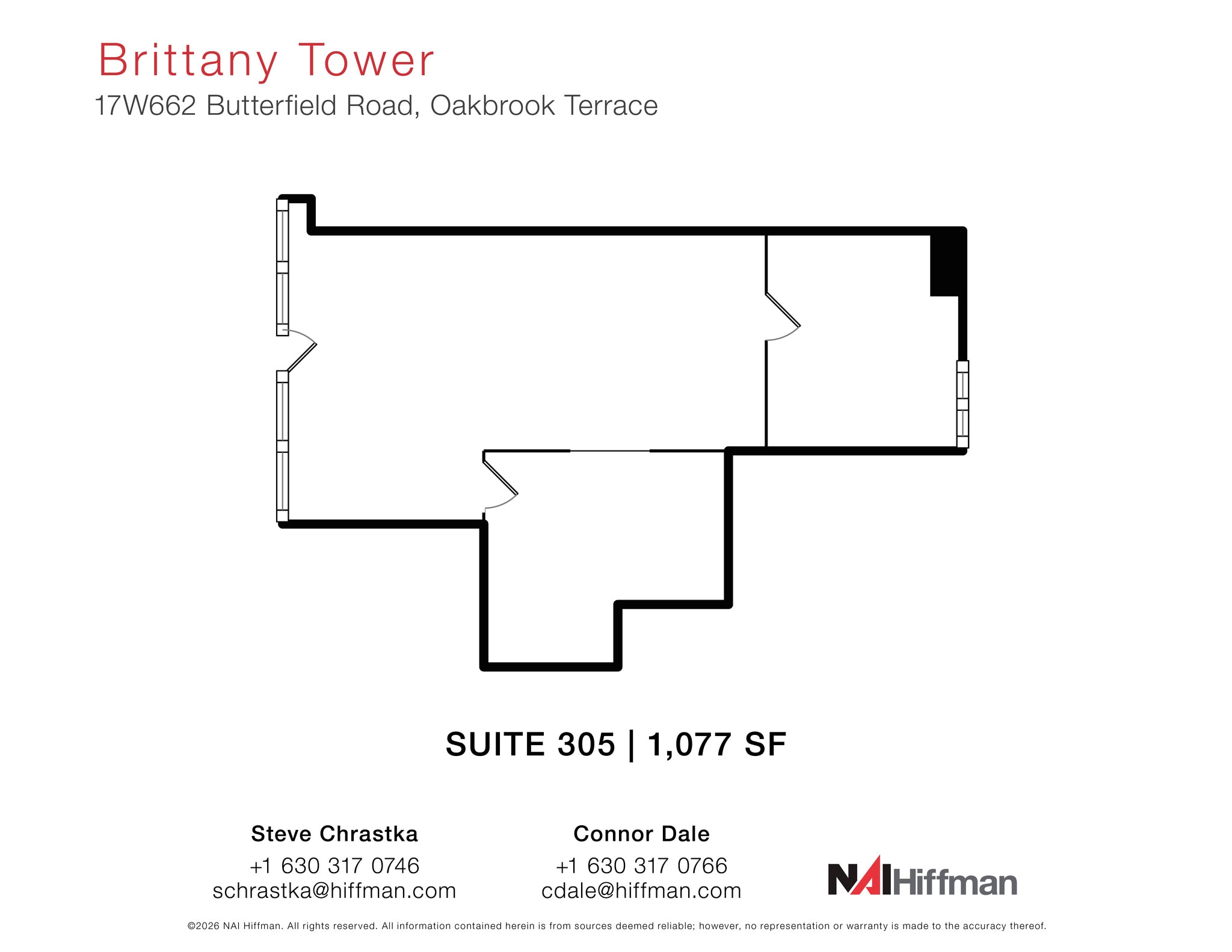 17W662 Butterfield Rd, Oakbrook Terrace, IL à louer Photo intérieure- Image 1 de 1