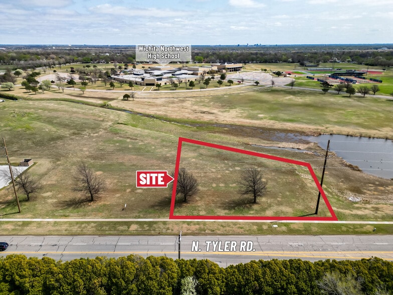Tyler Rd, Wichita, KS for sale - Aerial - Image 2 of 4
