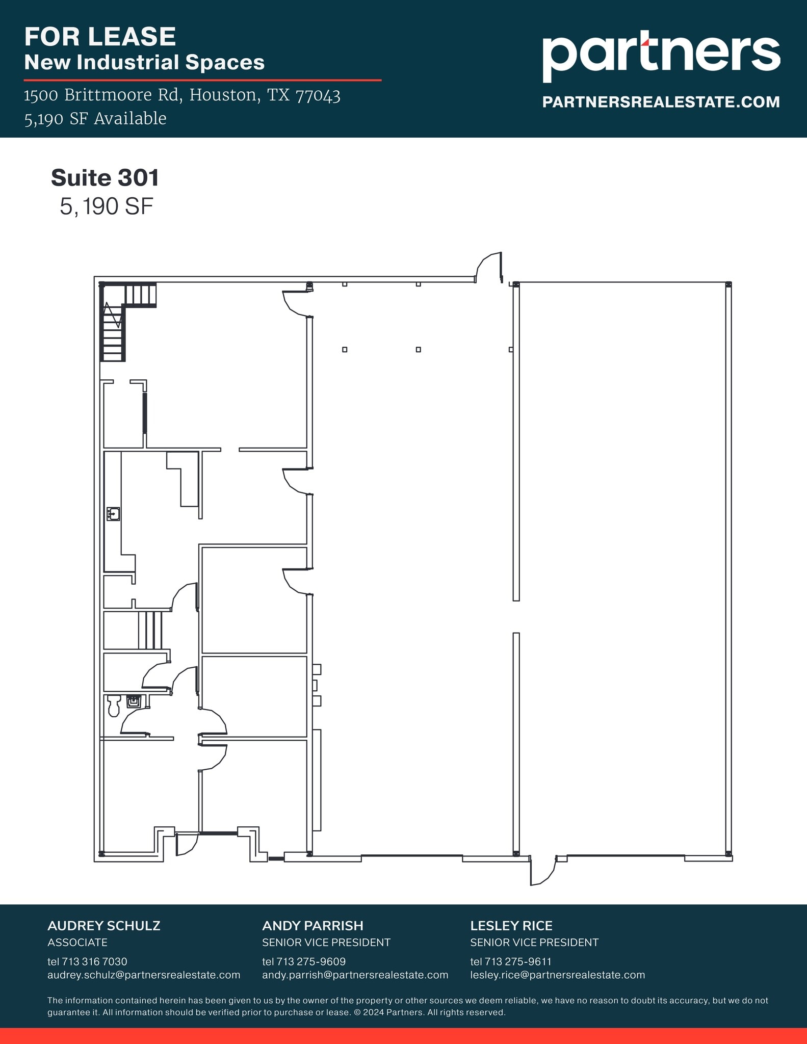 1500 Brittmoore Rd, Houston, TX à louer Plan de site- Image 1 de 1