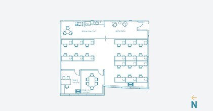 2100 Powell St, Emeryville, CA à louer Plan d’étage- Image 1 de 1