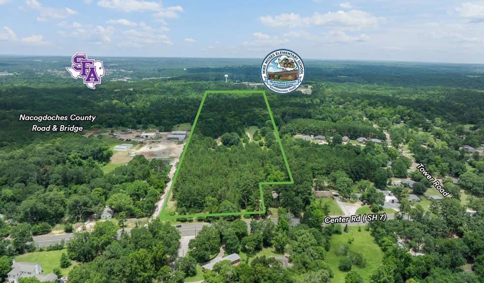 2823 Center Rd, Nacogdoches, TX à vendre - Aérien - Image 1 de 12