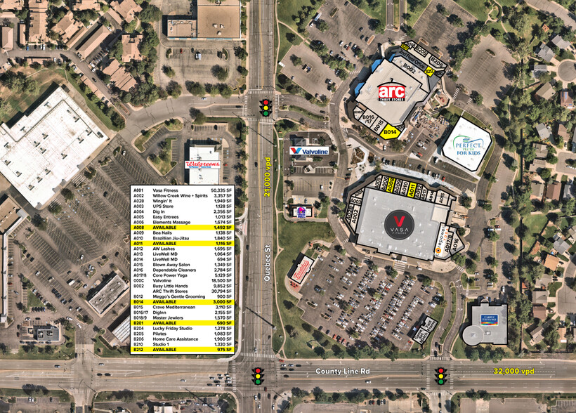 8100-8200 S Quebec St, Centennial, CO for lease - Building Photo - Image 2 of 14