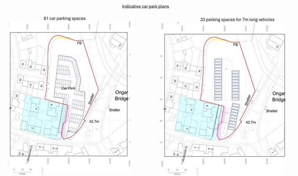 The Borough, Ongar à louer - Plan de site - Image 2 de 6