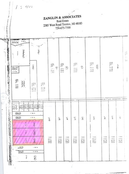 15520 King Rd, Riverview, MI à vendre - Plan cadastral - Image 2 de 2