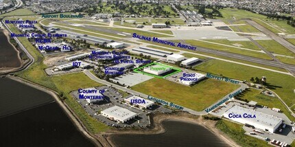 1610 Moffett St, Salinas, CA - AERIAL  map view