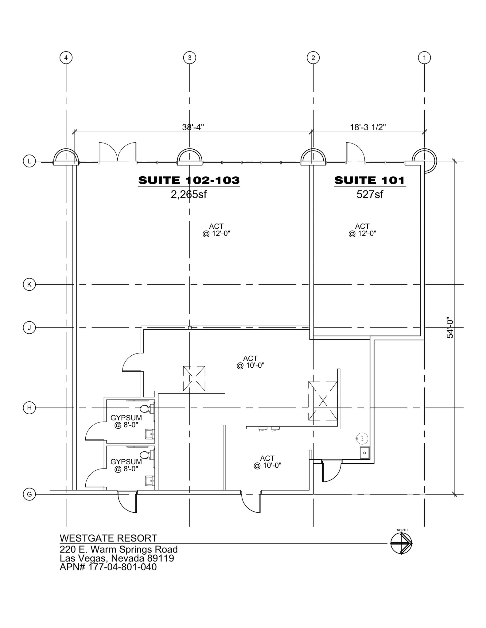 220 E Warm Springs Rd, Las Vegas, NV for lease Site Plan- Image 1 of 1