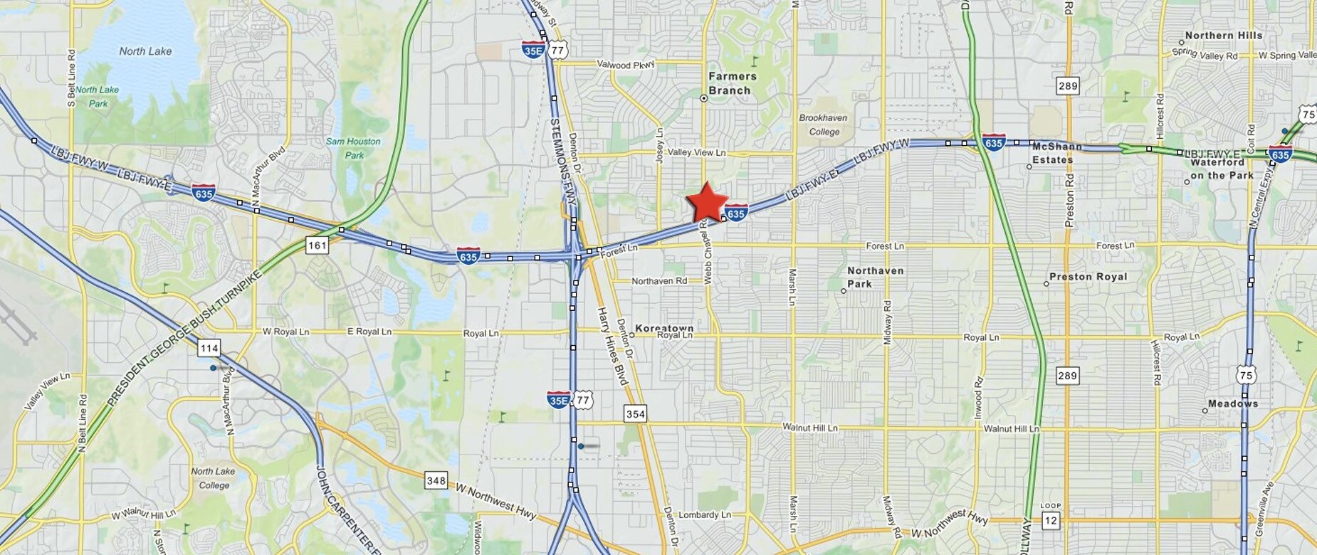 12004 Webb Chapel Rd, Farmers Branch, TX à vendre Photo du bâtiment- Image 1 de 2