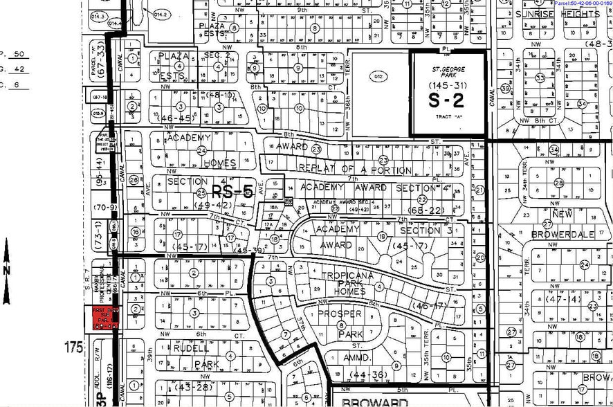 500 N State Road 7, Plantation, FL for lease - Plat Map - Image 3 of 3