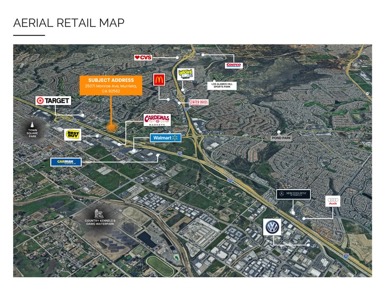 25071 Monroe Ave, Murrieta, CA for sale - Aerial - Image 3 of 32