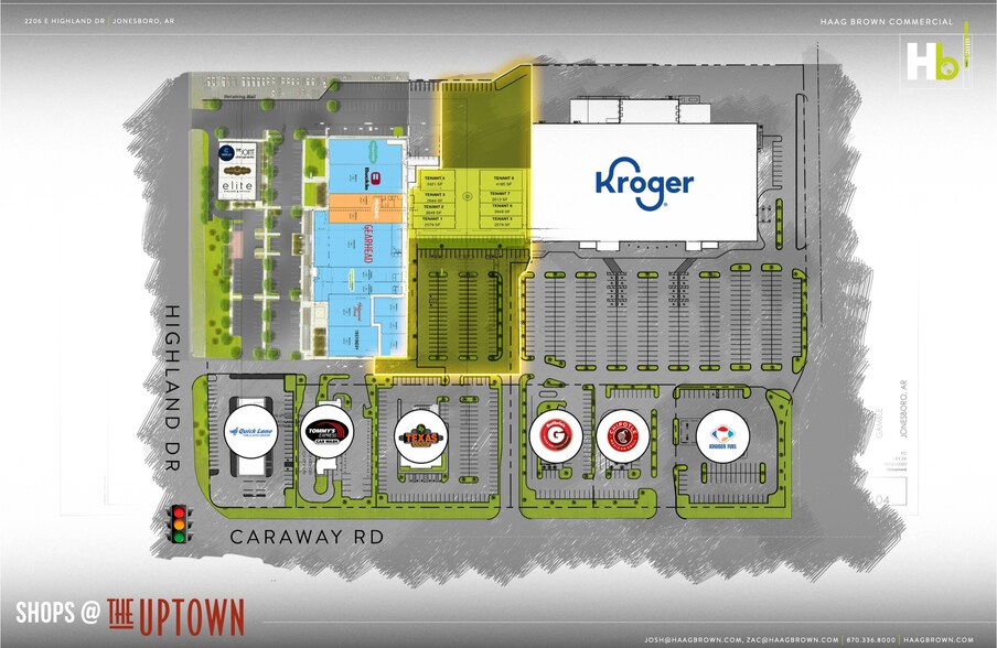1801 S Caraway Rd, Jonesboro, AR à vendre - Plan de site - Image 3 de 5
