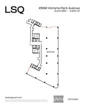 2550 Victoria Park Ave, Toronto, ON à louer Plan d’étage- Image 1 de 1