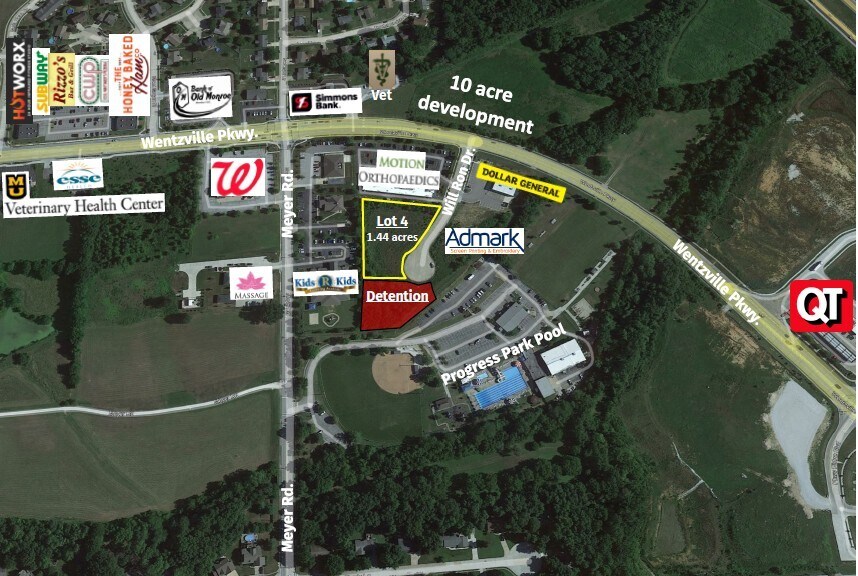 Will Ron Drive & Wentzville Parkway Lot 4, Wentzville, MO à vendre Photo du bâtiment- Image 1 de 5