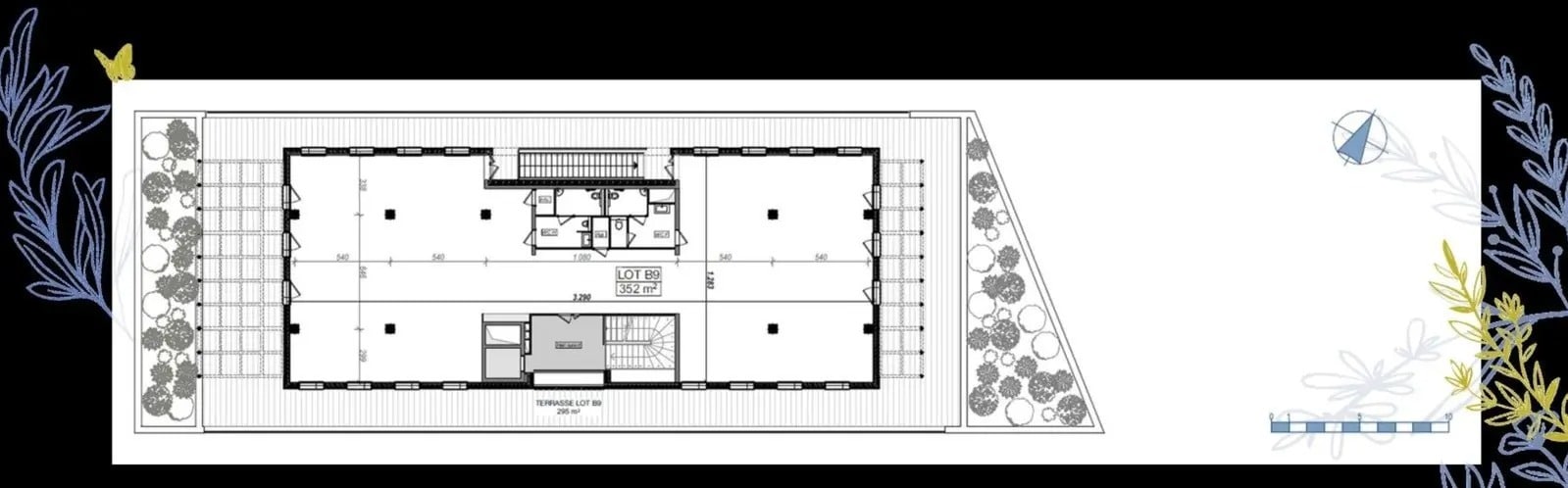 9 Rue Denis, Lyon, RHO 69008 - Unité A1 -  - Plan d’étage - Image 1 of 5
