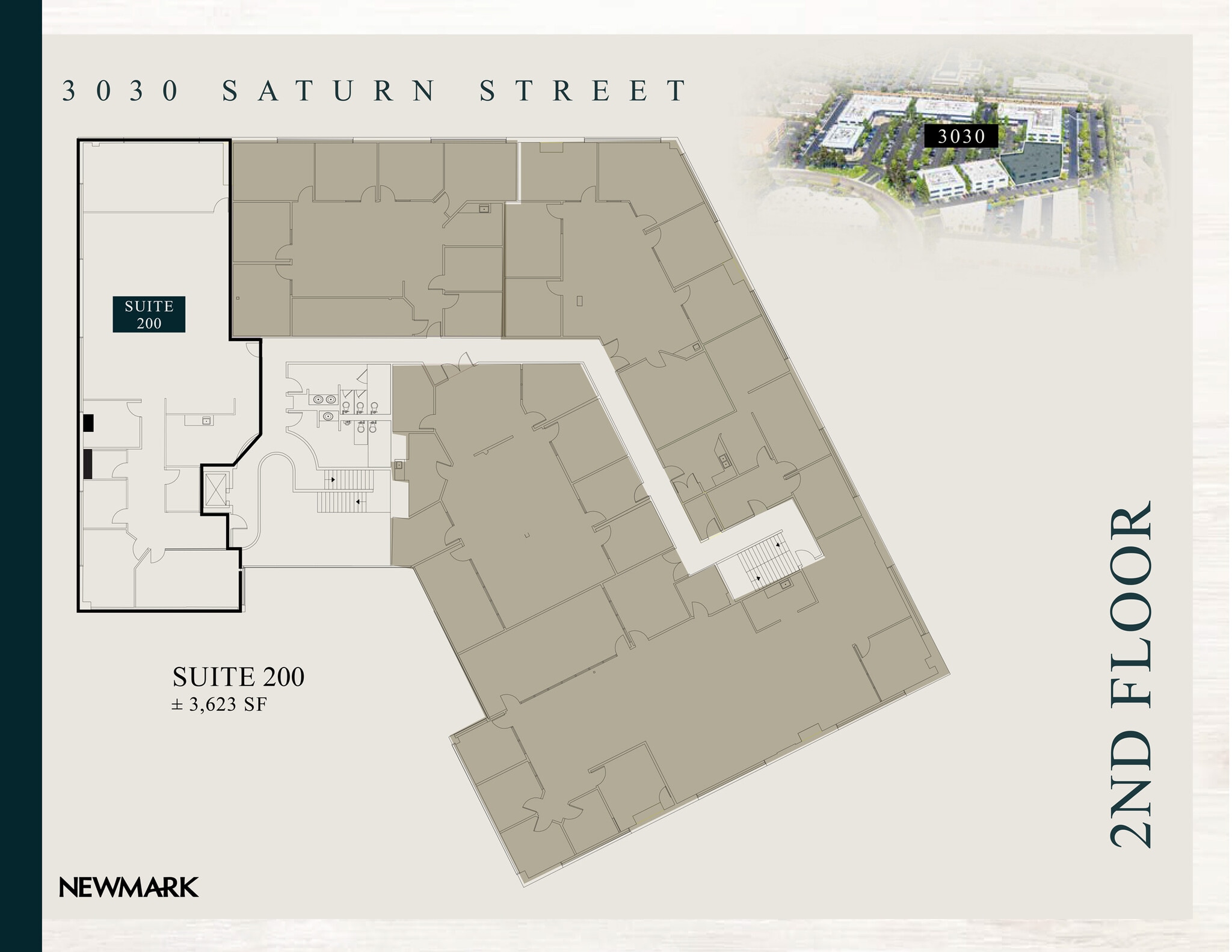 3010-3070 Saturn St, Brea, CA à louer Plan d’étage- Image 1 de 1