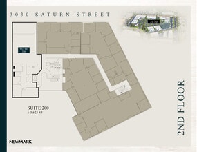 3010-3070 Saturn St, Brea, CA à louer Plan d’étage- Image 1 de 1