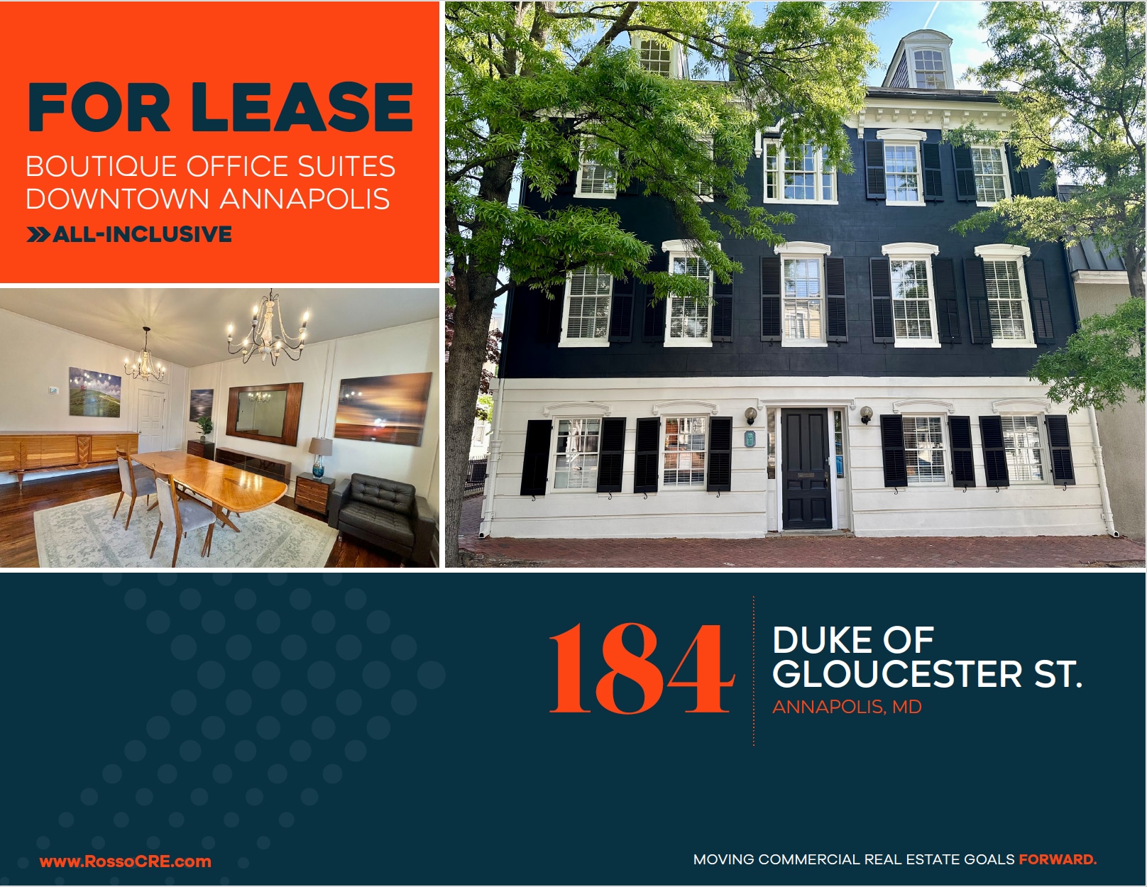 184 Duke of Gloucester St, Annapolis, MD à louer Photo du bâtiment- Image 1 de 5