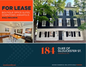 184 Duke of Gloucester St, Annapolis, MD à louer Photo du bâtiment- Image 1 de 5