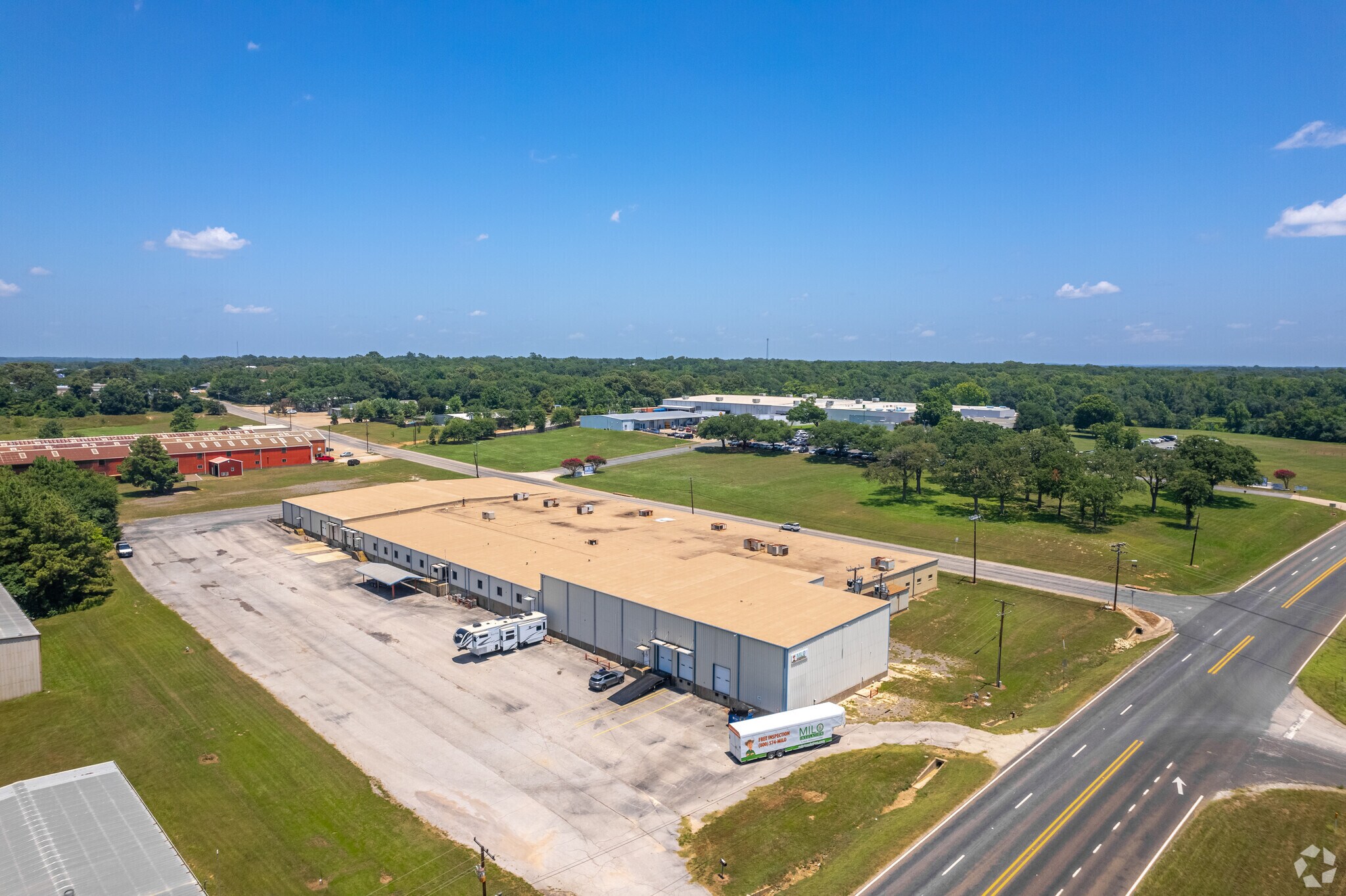 1411 Flat Creek Rd, Athens, TX for lease Aerial- Image 1 of 12