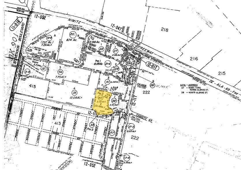 40919 Encyclopedia Cir, Fremont, CA à louer - Plan cadastral - Image 2 de 3