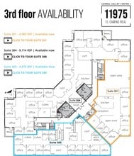 11975 El Camino Real, San Diego, CA for lease Floor Plan- Image 1 of 1